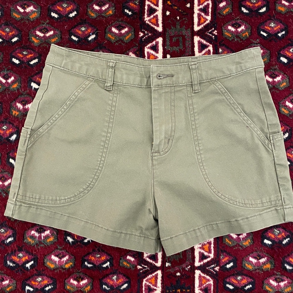Patagonia Green Cotton Shorts